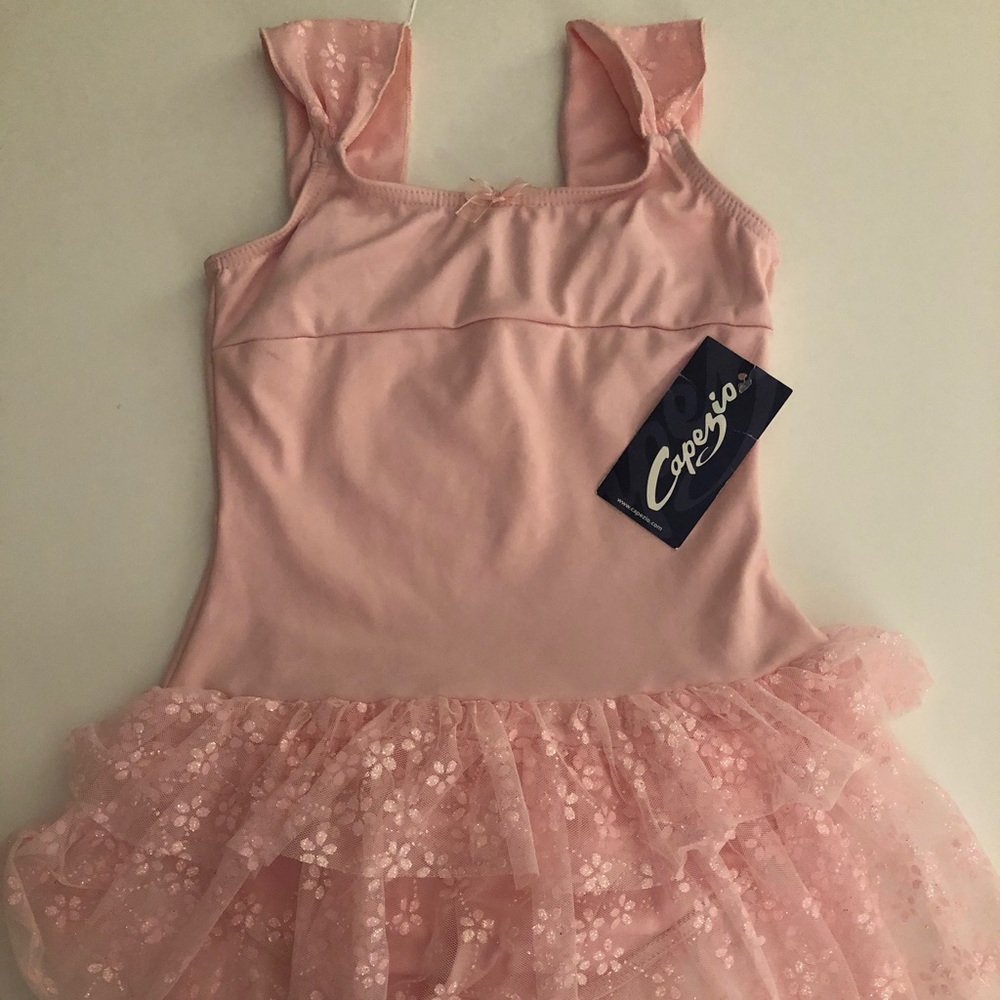 Girls’ Pink Capezio Dance Leotard